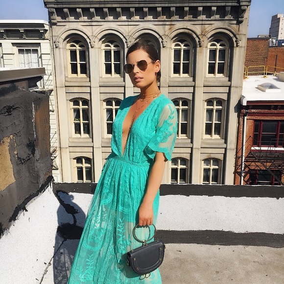 Last🆕Kiley Gold Mirrored Round Aviator Sunnies - Picture 7 of 8